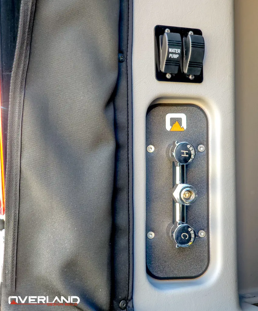 ODB Stainless Steel Rear Shower Valve Kit 1820 Revel Overland